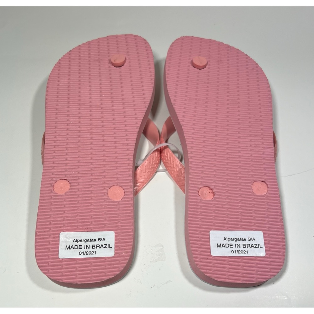 FARM RIO x HAVAIANAS Tomato Print Flip Flop Sandals - Women’s Size 9/10 - Picture 3 of 3